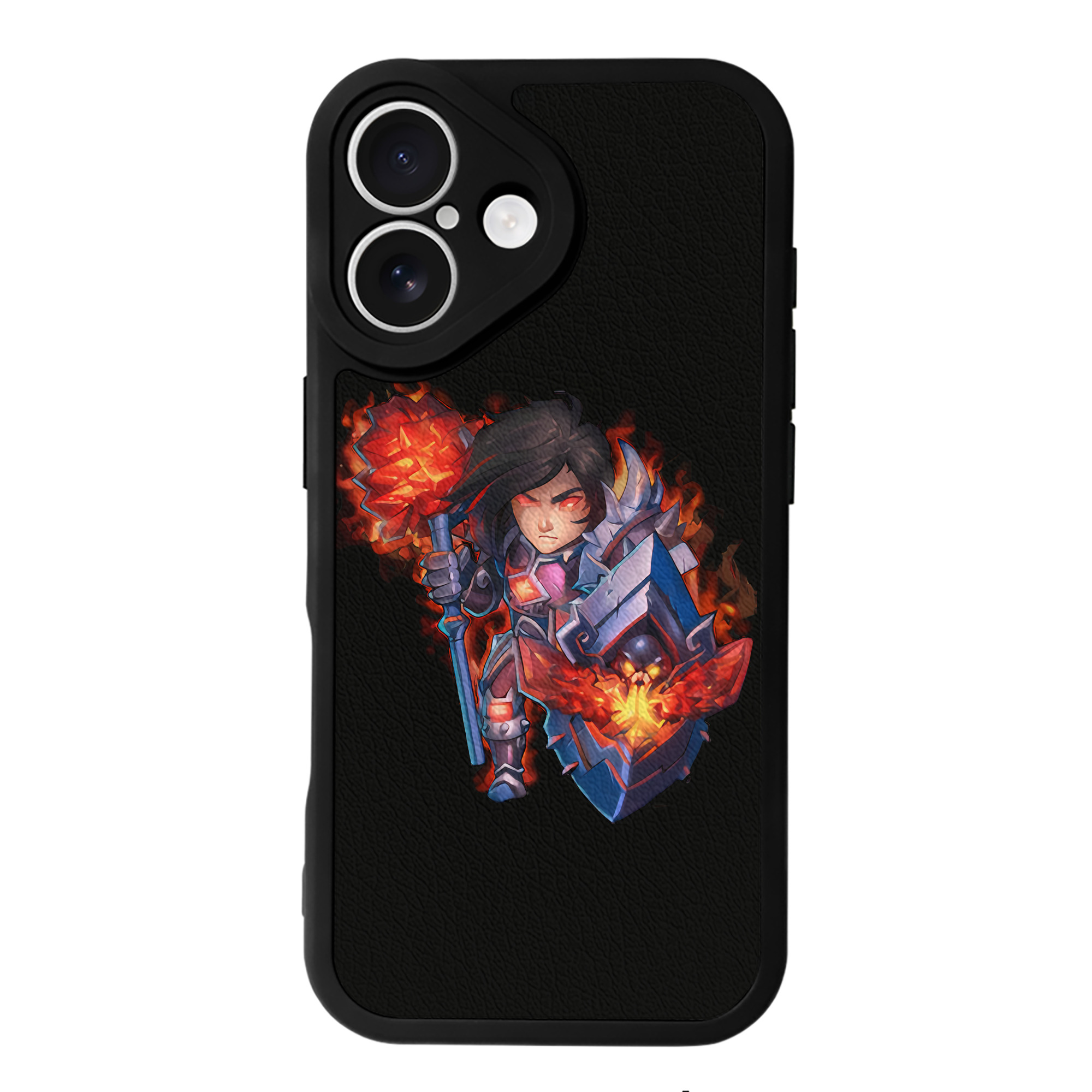 リーグ・オブ・レジェンド League of Legends LOL 【iPhone 16シリーズ対応】シリコンスマホケース（レザー調） 材質：シリコン